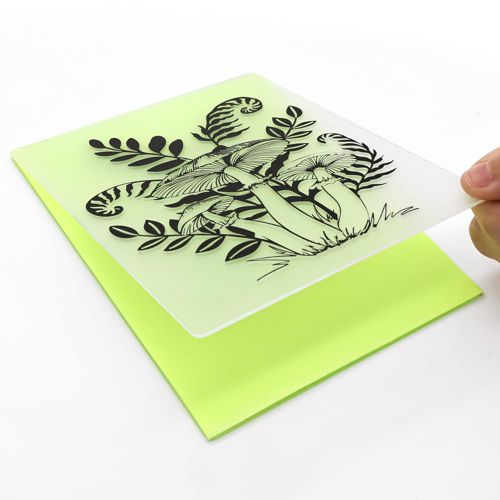12 Pack: Mushroom Embossing Folders Set by Recollections™